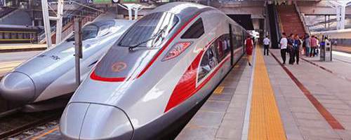 Beijing Daxing international Airport intercity train, bullet train and high-speed train