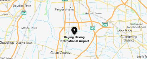 Beijing Daxing Airport Map