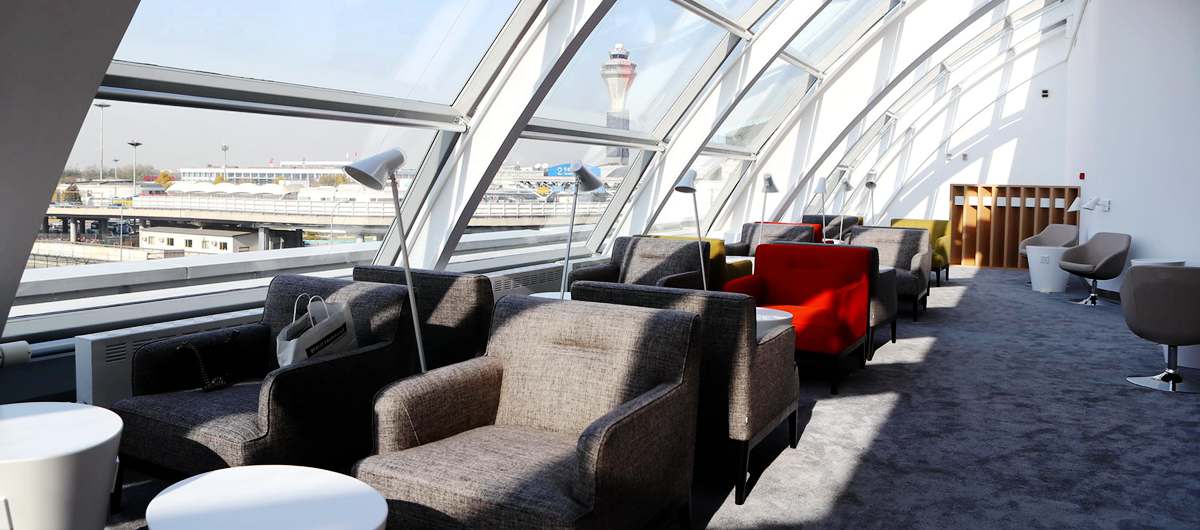 Skyteam lounge in Terminal 2 of Beijing Capital Airport, PEK