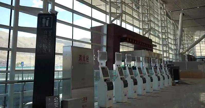 self check-in at Lhasa Gonggar International Airport(LXA)