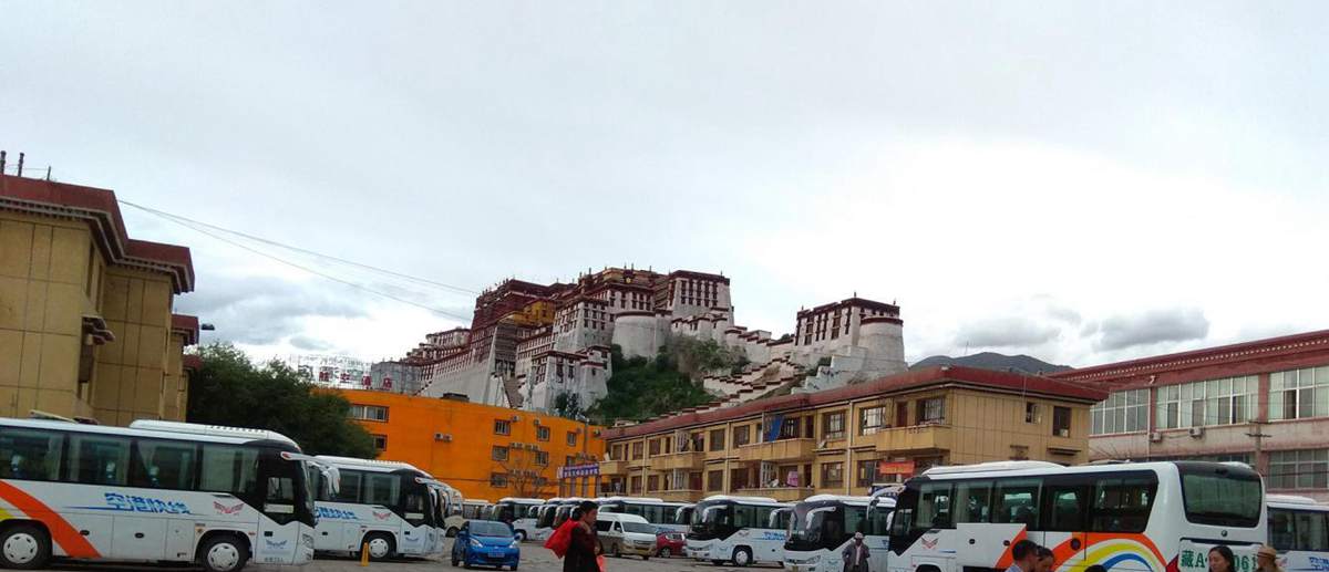 Airport bus station in Lhasa, to Lhasa Gonggar International Airport(LXA)