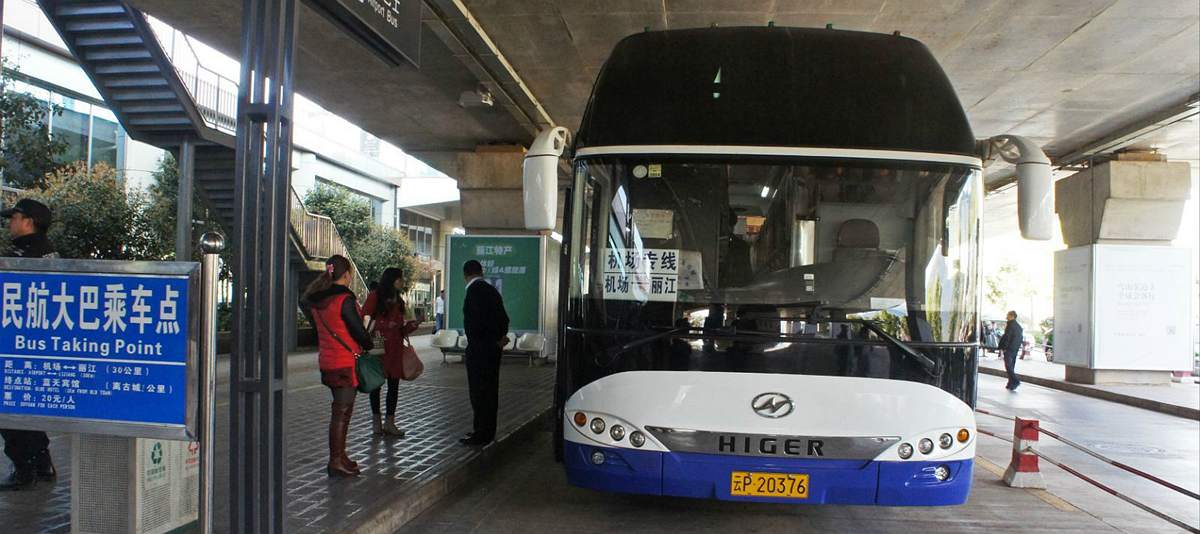 airport bus to or from Lijiang Sanyi International Airport(LJG)