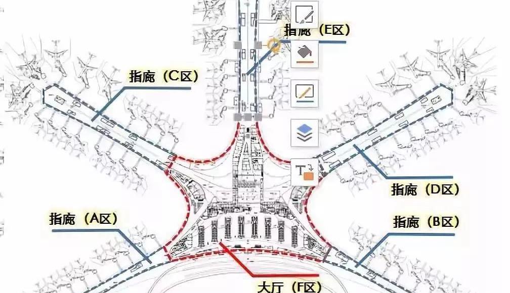 teminal map, t1, Qingdao Jiaodong Airport, TAO airport