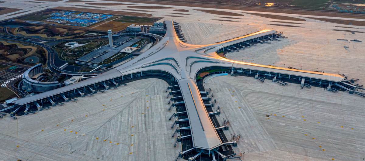 Qingdao Jiaodong Airport Terminal, T1 of TAO airport