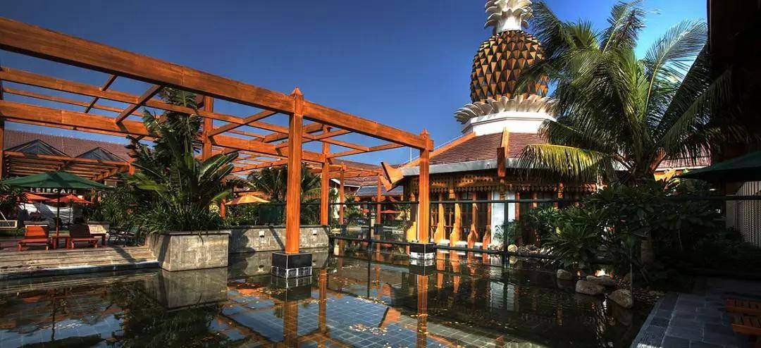 garden, Sanya Phoenix Airport Terminal 2, T2 of  SYX airport