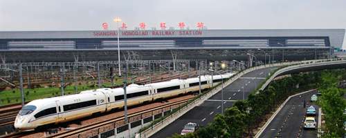Shanghai Pudong international Airport to Shanghai Hongqiao Railway Station, PVG airport