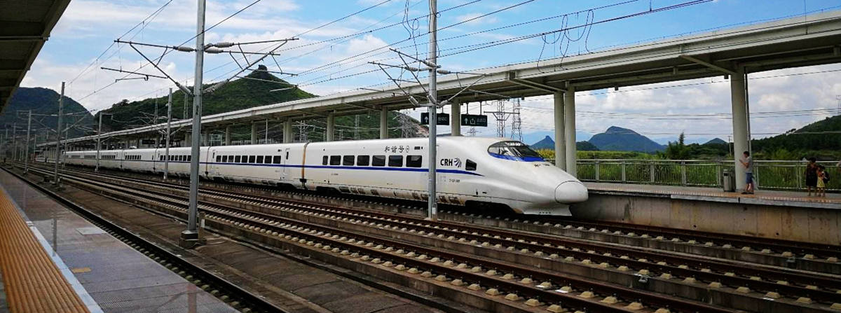 Departures at Guilin North Railway station, Guilin Bei Train Station
