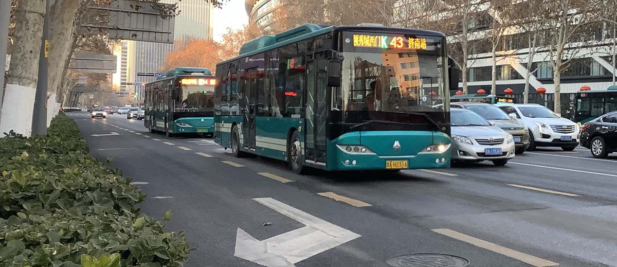 Bus at Jinan Railway station, Bus routes at Jinan Train Station