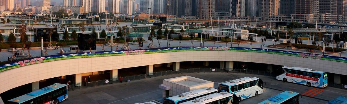 Bus to Lanzhou West Railway Station