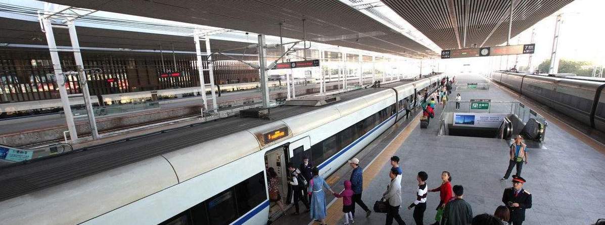 Departures at Nanchang West Railway station