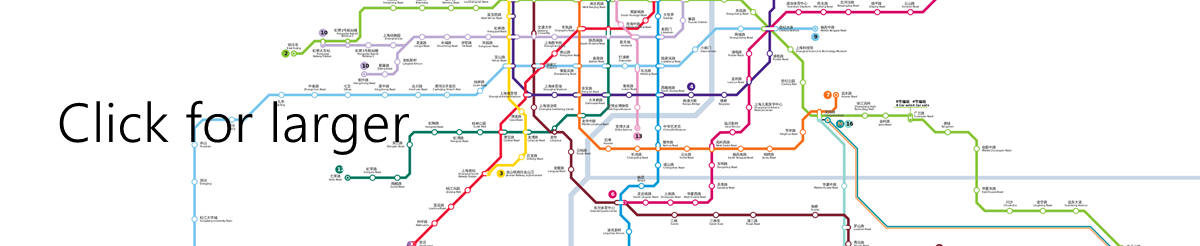 Metro Map of Shanghai South Railway Station, Shanghai Subway Map