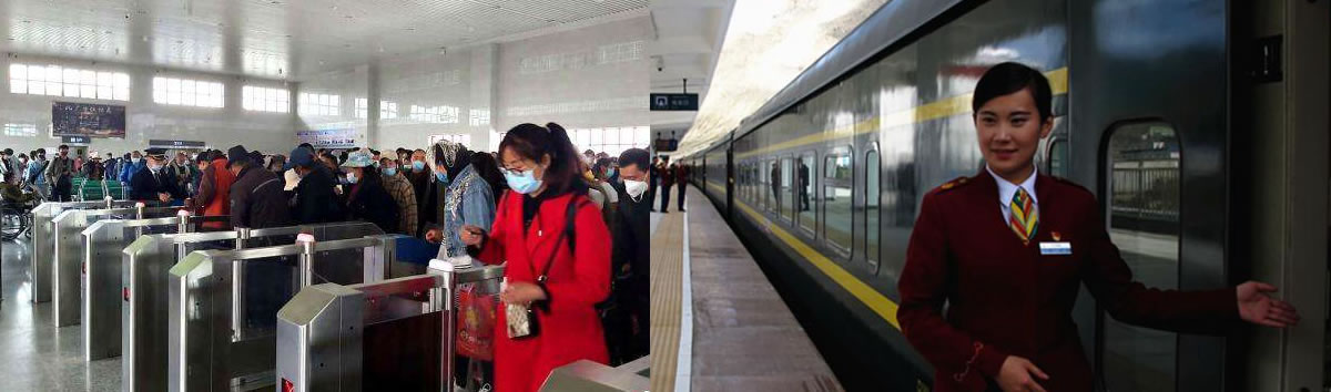 Departures at Shigatse Railway station, Shigatse Train Station