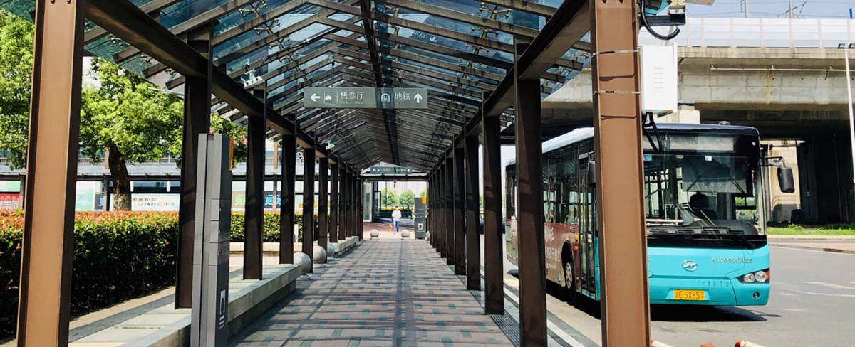 Bus at Suzhou North Railway station, Bus routes and station at Suzhou Bei Train Station