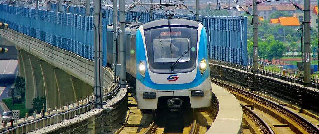 Metro line 2, subway at Suzhou North Railway station, Suzhou Bei Train Station