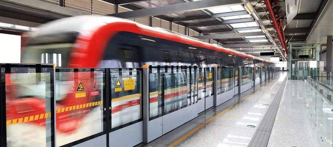 Metro line 2 to Tianjin Binhai Airport from Tianjin West Railway Station