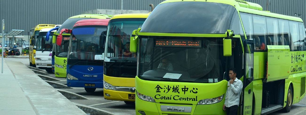 Hotel free shuttle bus from gongbei port to Macau